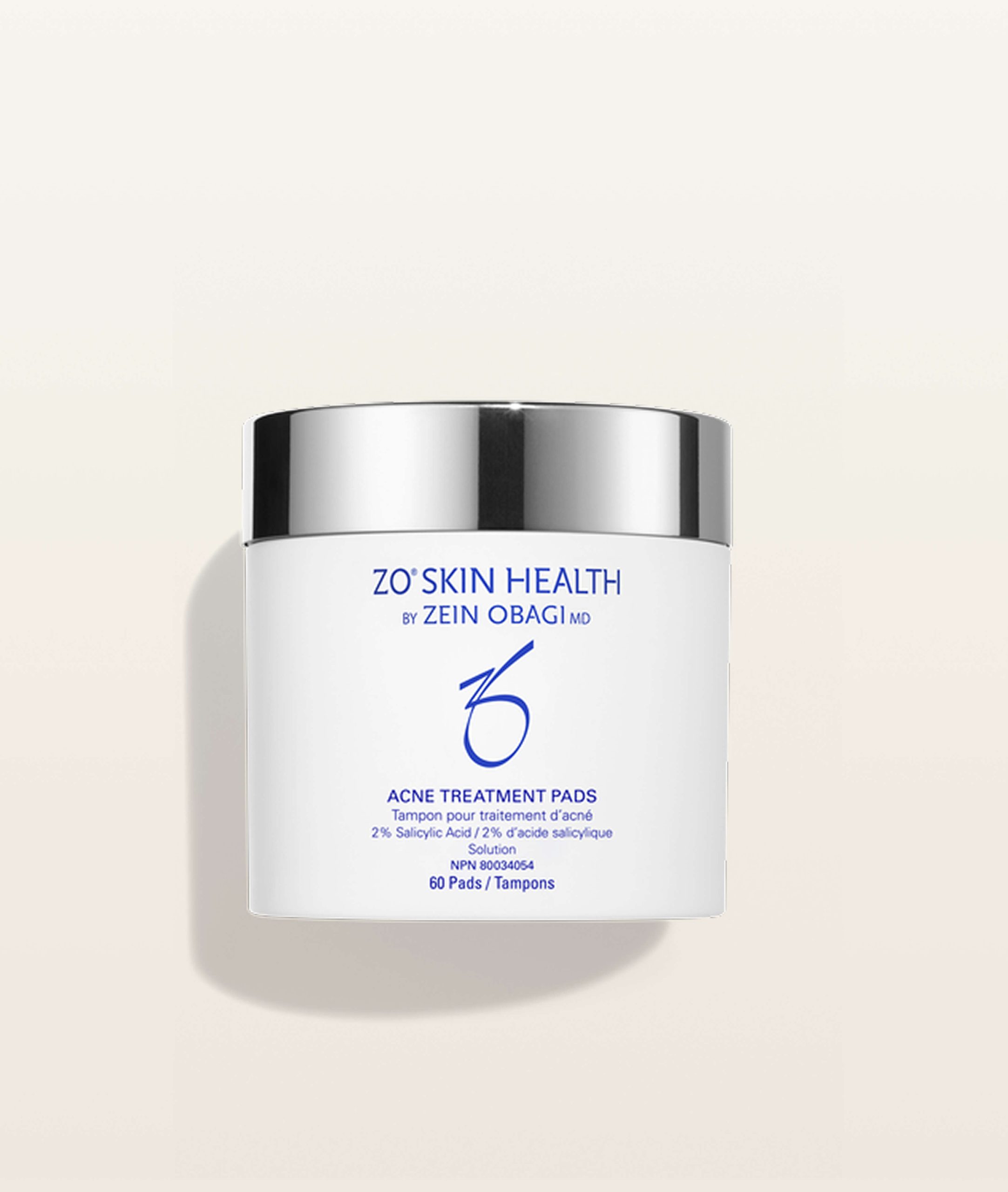 ZO Skin Health Acne Treatment Pads | EverYoung Skincare Clinic Vancouver